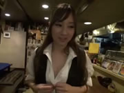 जापानी रेस्तरां अकेला वेट्रेस